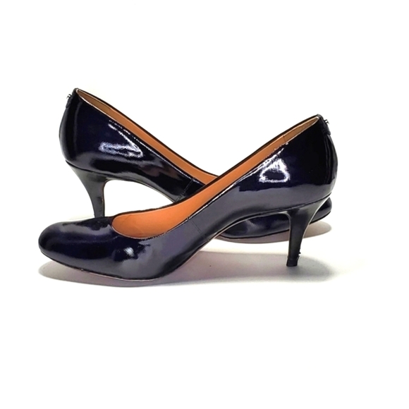 Antonio Melani Fallon Shoes Black Leather Heels Size 10 - Picture 8 of 14